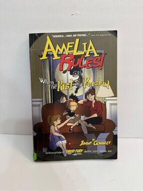 Graphic Novel Amelia Rules! When the Past is a Present No. 4 Middle School Book
